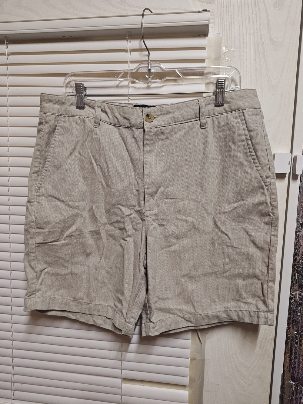 Ben Sherman Beige Casual Men’s Regular Fit Shorts